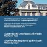 Ausbildung: "Audiovisuelle Unterlagen archivieren - Theorie und Praxis"